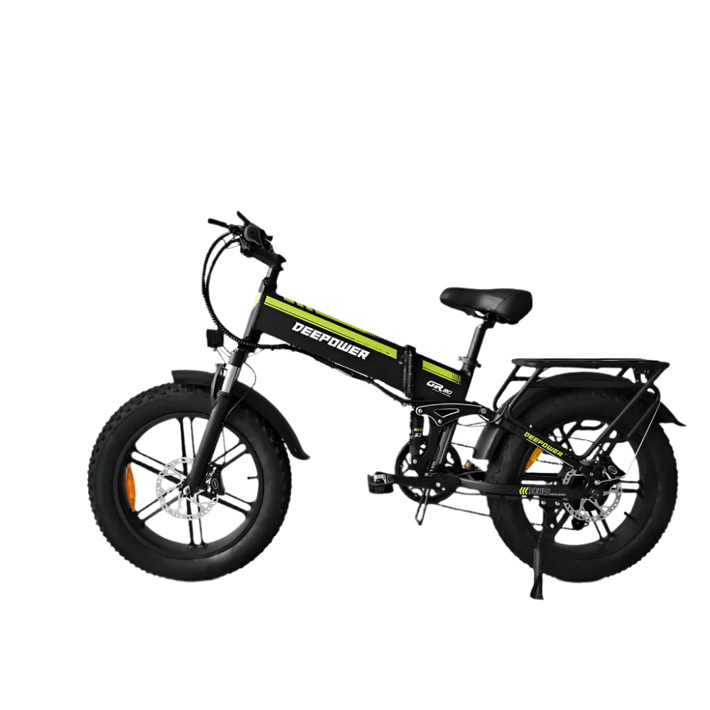 Deepower 30MPH Electric Bike with Removable Battery