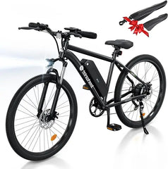 24 Hour Sport Isinwheel 20MPH Electric Mountain Bike with Removable Battery & 35-Speeds