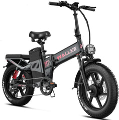 Wallke H9 AWD E-Bike, Foldable, 1600W Dual Motor
