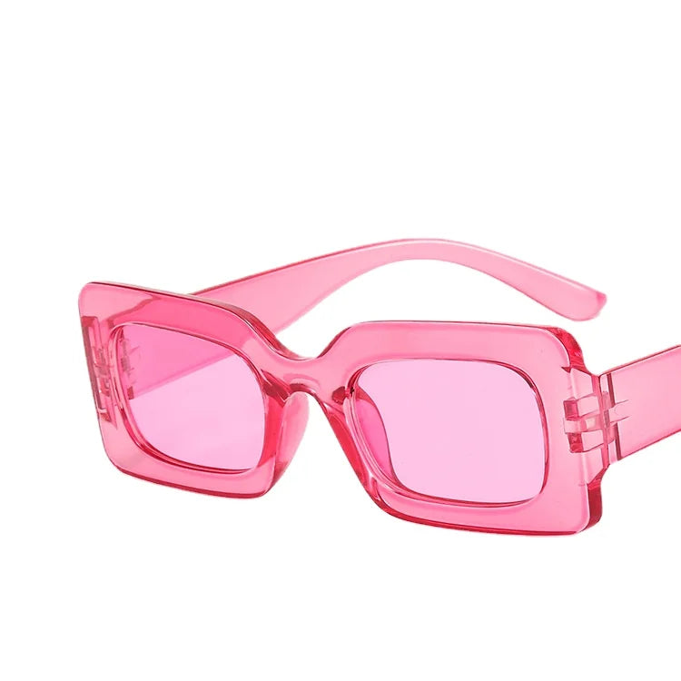 Sexikinis Women's Vintage Rectangular Sunglasses