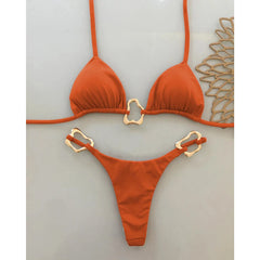 Sexikinis Swealle Halter Micro Women's Two-Piece Bikini Swimsuit