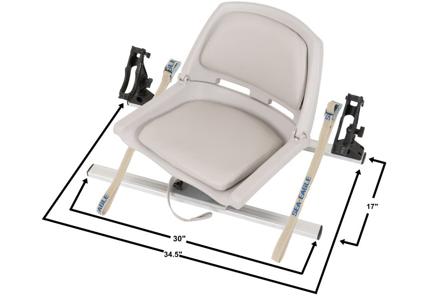 Sea Eagle Boats Swivel Seat Fishing Rig w/ Scotty® Rod Holders