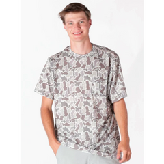 Men's Simply Southern® Grey Camo T-Shirt