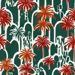 The Palm Beach Print – Palm Tree Surfboard Wall Art