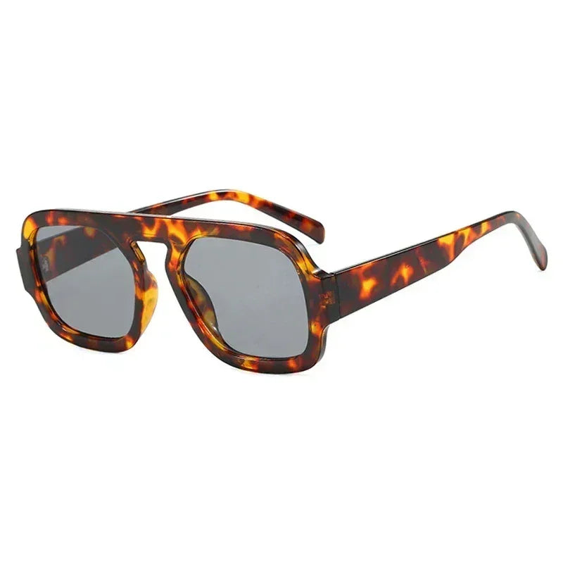 Women's Square Polarized Sunglasses with UV400 Protection