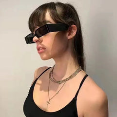 Sexikinis Swim Unisex Luxury Rectangle Fashion Sunglasses