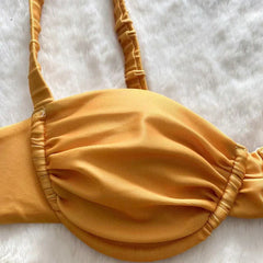 Sexikinis Golden Girl Women's Two-Piece Bikini Swimsuit