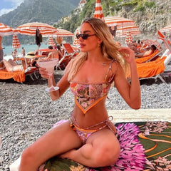 Sexikinis Gemma Two-Piece Bandeau Bikini Swimsuit