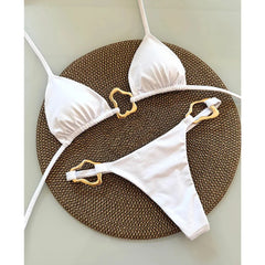 Sexikinis Swealle Halter Micro Women's Two-Piece Bikini Swimsuit