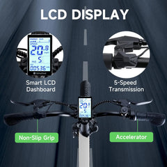 Isinwheel U5 500W 20" Folding eBike - Powerful & Compact Design