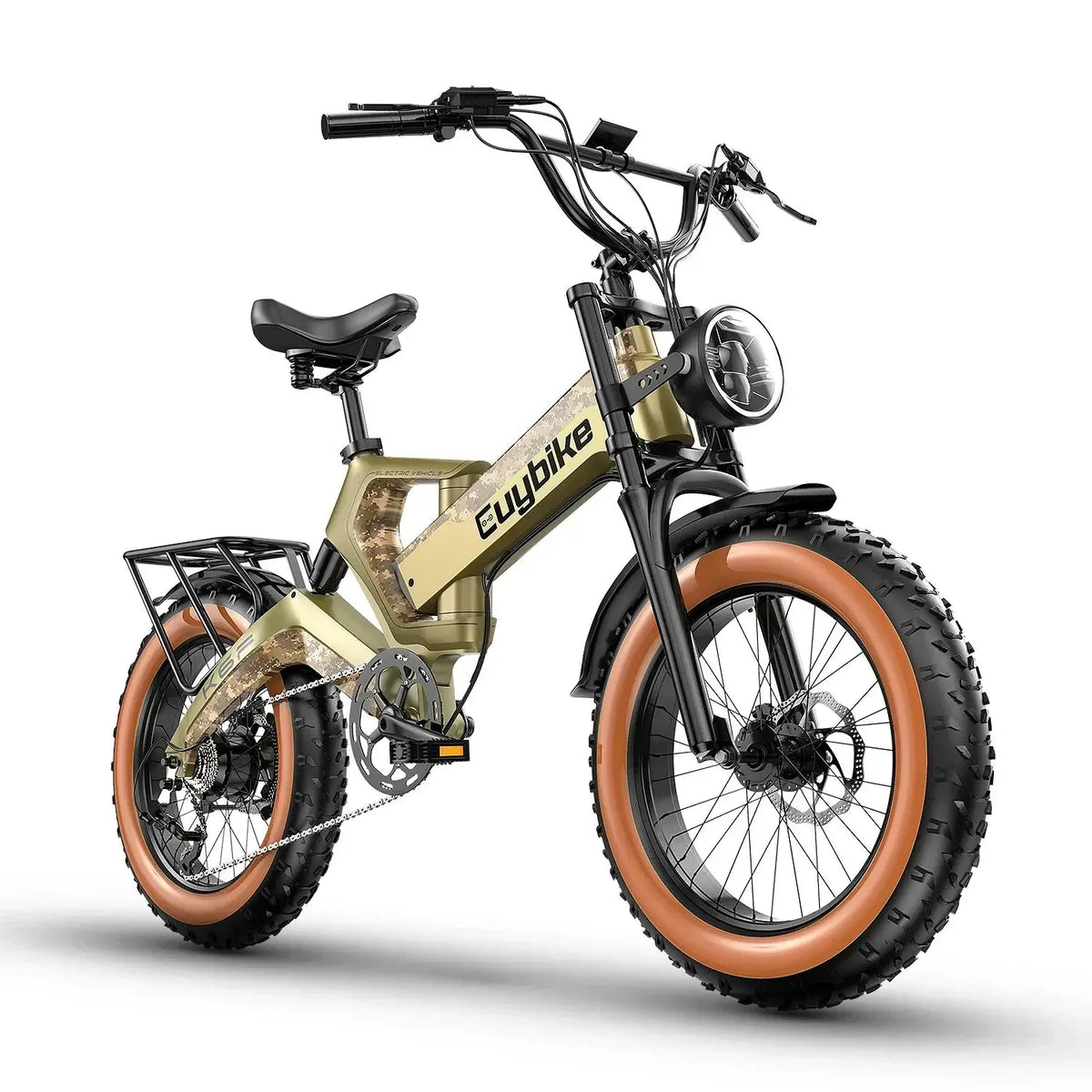 K6F 1000W 48V 25Ah 20-inch Electric Bike