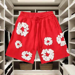Sexikinis Swim Men's Hibiscus Beach Shorts