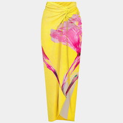 Sexikinis Daffodil Women's One-Piece Swimsuit with Optional Skirt