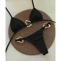 Sexikinis Swealle Halter Micro Women's Two-Piece Bikini Swimsuit