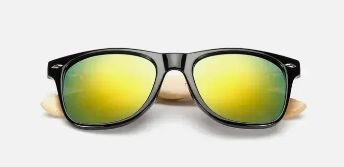 Unisex Ralferty Bamboo Sunglasses with UV400 Protection