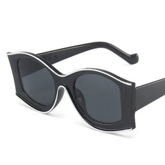 Sexikinis Women's Colorful Oversized  Retro Sunglasses