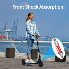 CAROMA Electric Scooter - Foldable, Adjustable Handlebar, 20 MPH