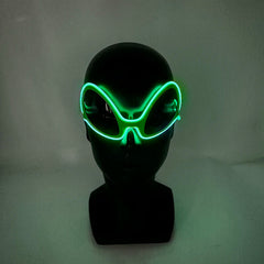 Adult's Unisex Glowing Neon Sunglasses - Alien, Steam Punk, Wayfarer HALLOWEEN