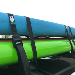 Scratch Resistant Silicone Tie Down Straps 10' or 15'