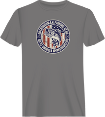 Outdoorzees Unisex 'Outdoorsman Fishing Club' Patriotic T-Shirt