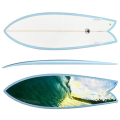 Sunny Barrel by Ben Hicks – Limited Edition Surfboard Art
