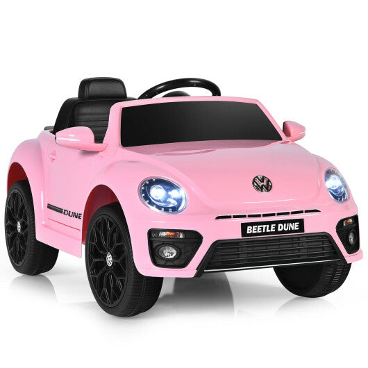 12V Kids Ride On Licensed Volkswagen Beetle with Remote Control