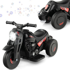 6V 4.5Ah Kids Ride On Motorcycle with Bubble Maker and Music