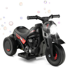 6V 4.5Ah Kids Ride On Motorcycle with Bubble Maker and Music