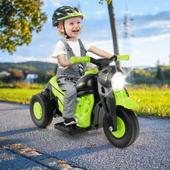 6V 4.5Ah Kids Ride On Motorcycle with Bubble Maker and Music