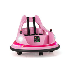 LuxuryLifeWay 12V Kids Ride On Bumper Car with Remote Control and Dual Joysticks