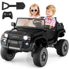 LuxuryLifeWay 24V 2 Seater Ride on Car 4WD/2WD Switchable for Kids with Remote for Ages 3+ - Black