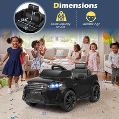 12V Kids Ride On Licensed Land Rover SUV