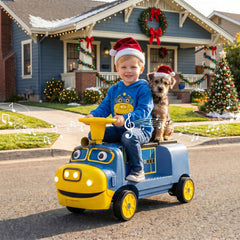 12V 7Ah Kids Ride On Licensed Chuggington 2-Seater Train with Height Adjustable Seat and Music