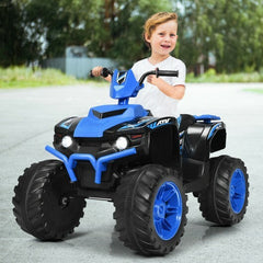 12V Kids Ride on ATV with LED Lights and Treaded Tires