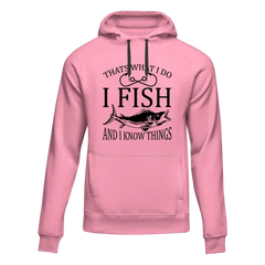 Outdoorzees Unisex 'I Fish And Know Things' Hoodie