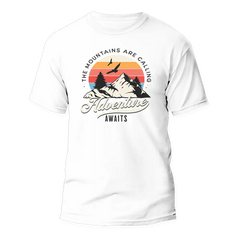 Outdoorzees Unisex 'The Mountains Are Calling' T-Shirt