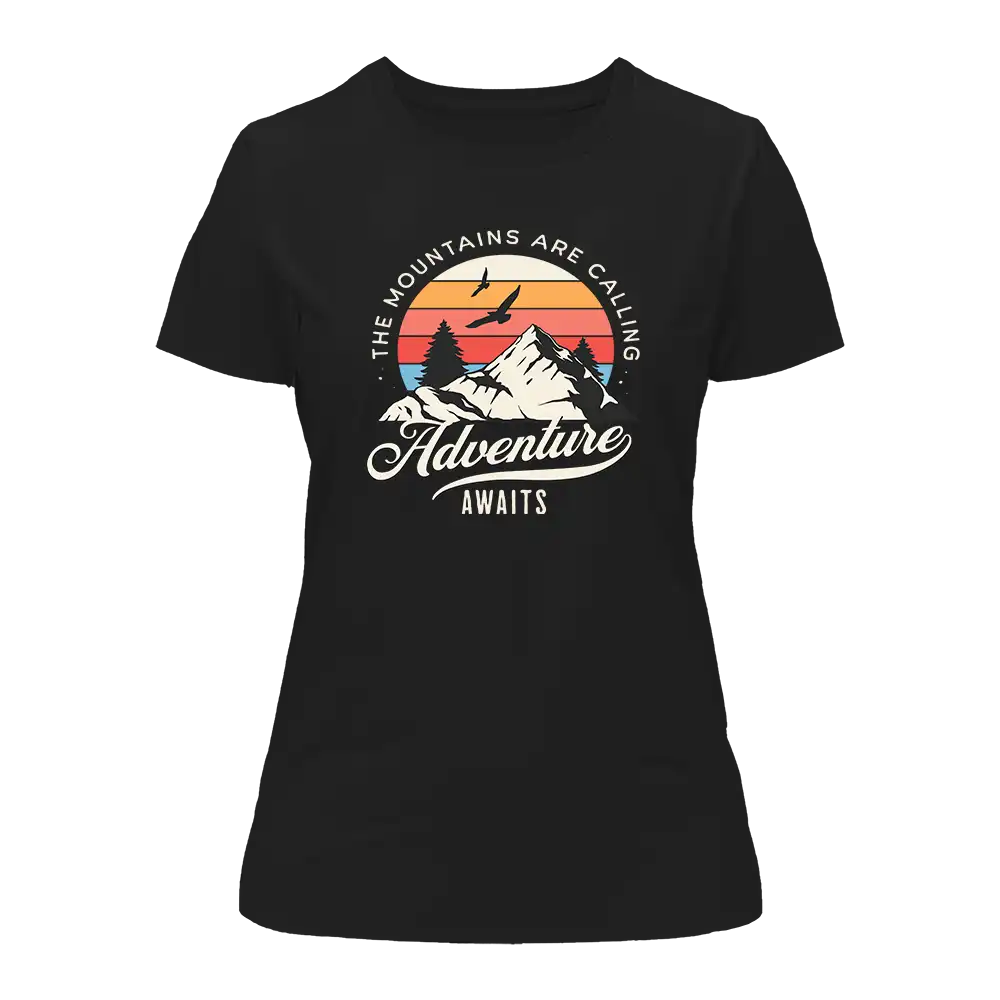 Outdoorzees Women's 'The Mountains Are Calling' T-Shirt