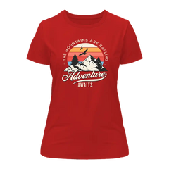 Outdoorzees Women's 'The Mountains Are Calling' T-Shirt