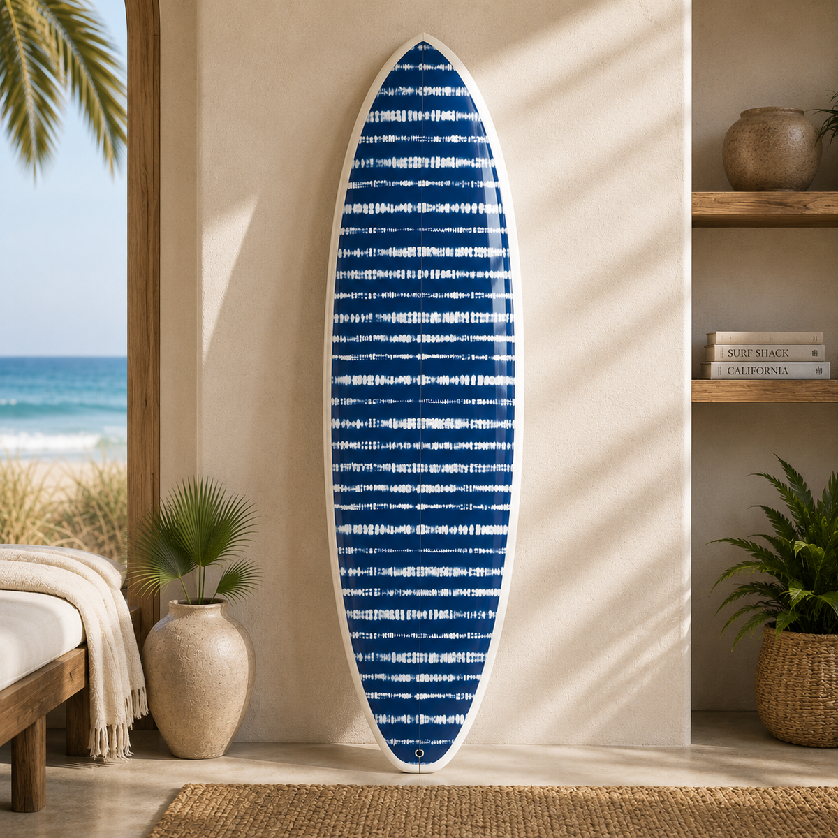 The Coastline Print – Designer Surfboard Wall Art