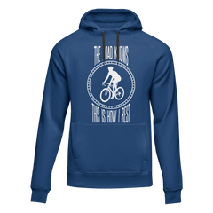 Outdoorzees Unisex 'The Road Knows This Is How I Rest' Fleece Hoodie
