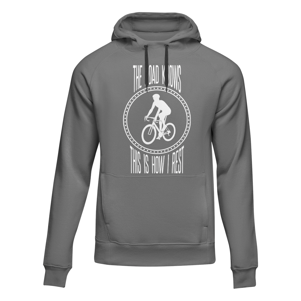 Outdoorzees Unisex 'The Road Knows This Is How I Rest' Fleece Hoodie