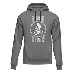 Outdoorzees Unisex 'The Road Knows This Is How I Rest' Fleece Hoodie