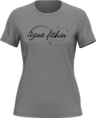 Outdoorzees Women's 'Gone Fishing' v2 T-Shirt