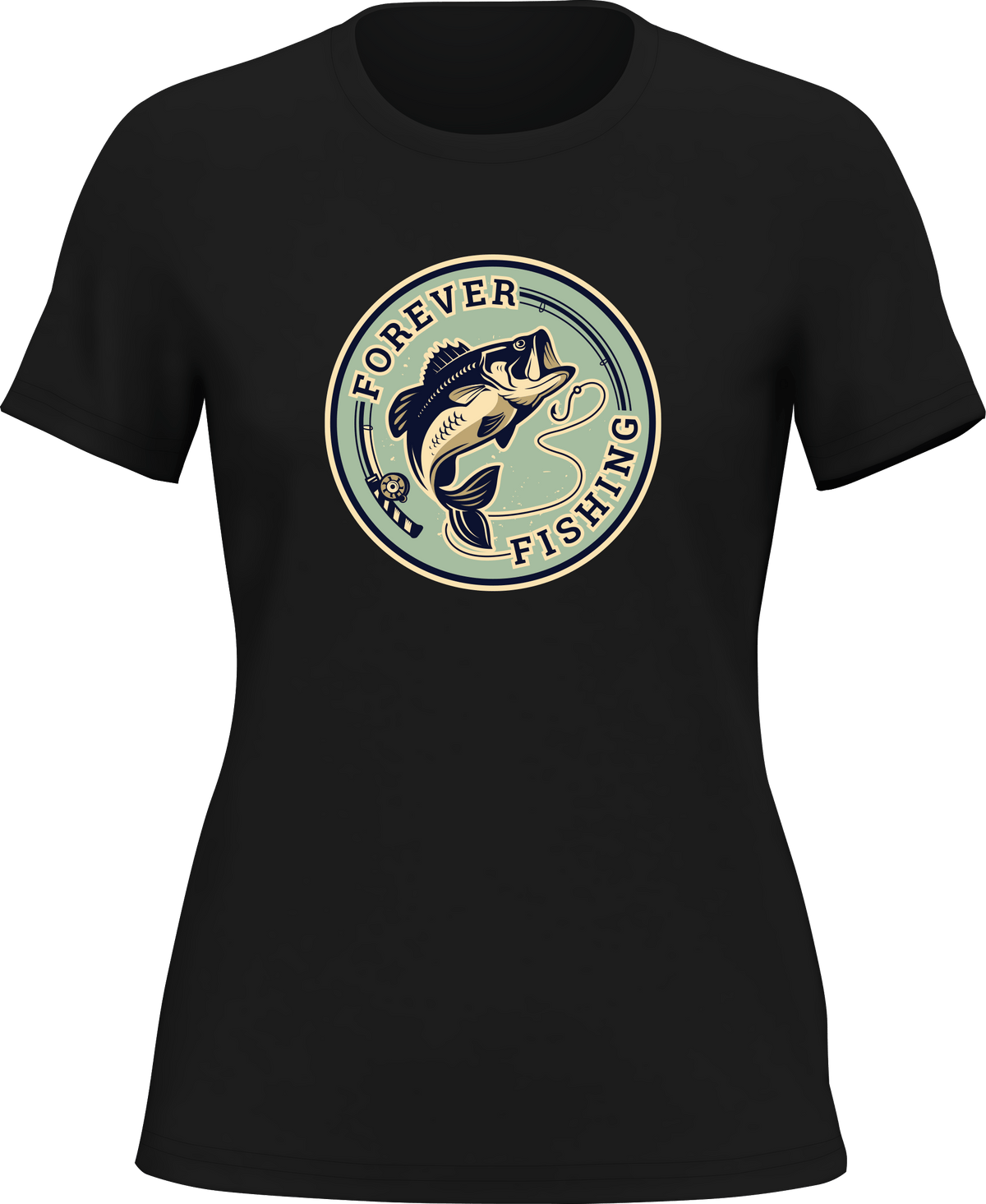 Outdoorzees Women's 'Forever Fishing' T-Shirt