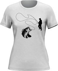 Outdoorzees Women's Fishing Lines T-Shirt
