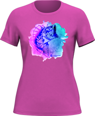 Outdoorzees Women's Watercolor Fishing T-Shirt