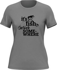 Outdoorzees Women's 'It's Fish O'clock' T-Shirt