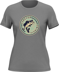 Outdoorzees Women's 'Forever Fishing' T-Shirt