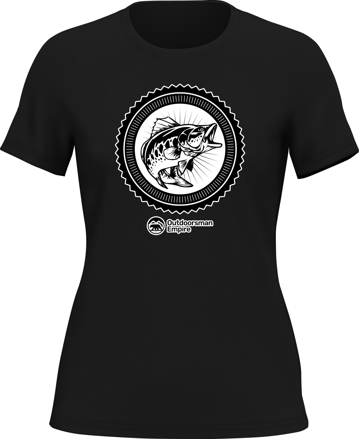 Outdoorzees Women's Fishing Vintage T-Shirt