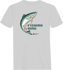 Outdoorzees Men's 'Fishing King' Pixelated T-Shirt